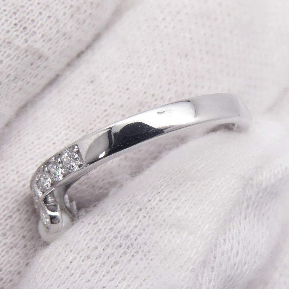 ショーメ リング ジョゼフィーヌ エグレット ダイヤ 24P 計0.40ct/養殖アコヤパール 3P 計1.05ct K18WG サイズ52 083290