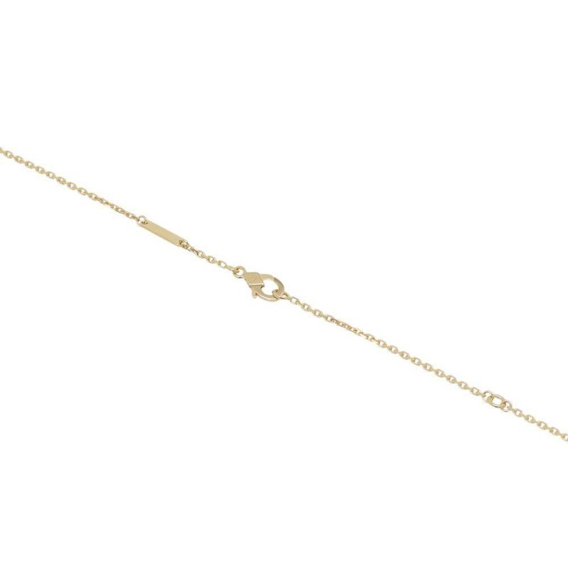 ヴァンクリーフ&アーペル ネックレス ヴィンテージ アルハンブラ ペンダント ブルーアゲート K18YGイエローゴールド VCARP9SY00