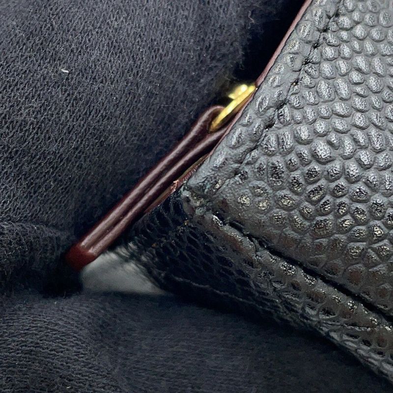 シャネル ポーチ マトラッセ ココマーク キャビアスキン A48227 CHANEL 小銭入れ 黒