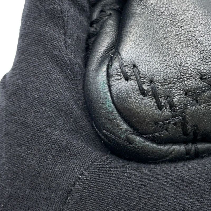 シャネル チェーンショルダーバッグ マトラッセ ココマーク ウルトラステッチ ダブルチェーン レザー CHANEL A50853 黒