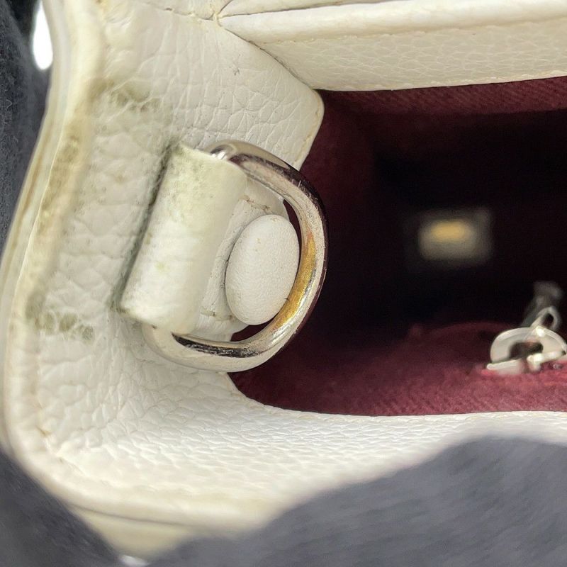 シャネル ハンドバッグ ココマーク ネオエグゼクティブ Neo Executive スモール A69929 CHANEL 2way 白