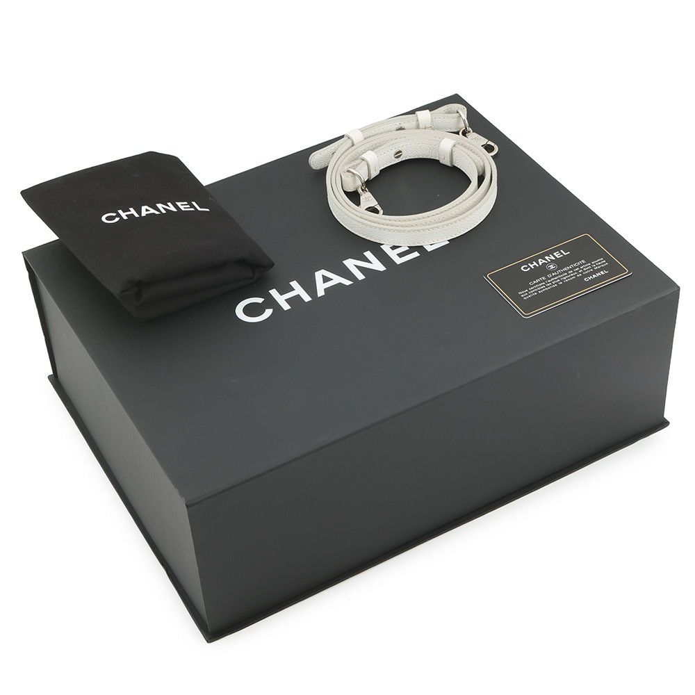 シャネル ハンドバッグ ココマーク ネオエグゼクティブ Neo Executive スモール A69929 CHANEL 2way 白