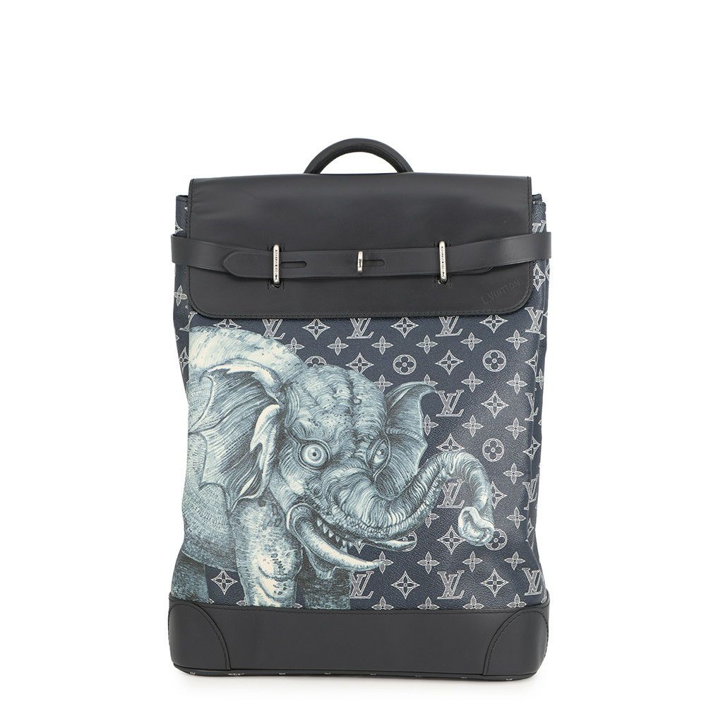 ルイヴィトン リュック モノグラム・サバンナ スティーマー バックパック M54126 LOUIS VUITTON ネイビー