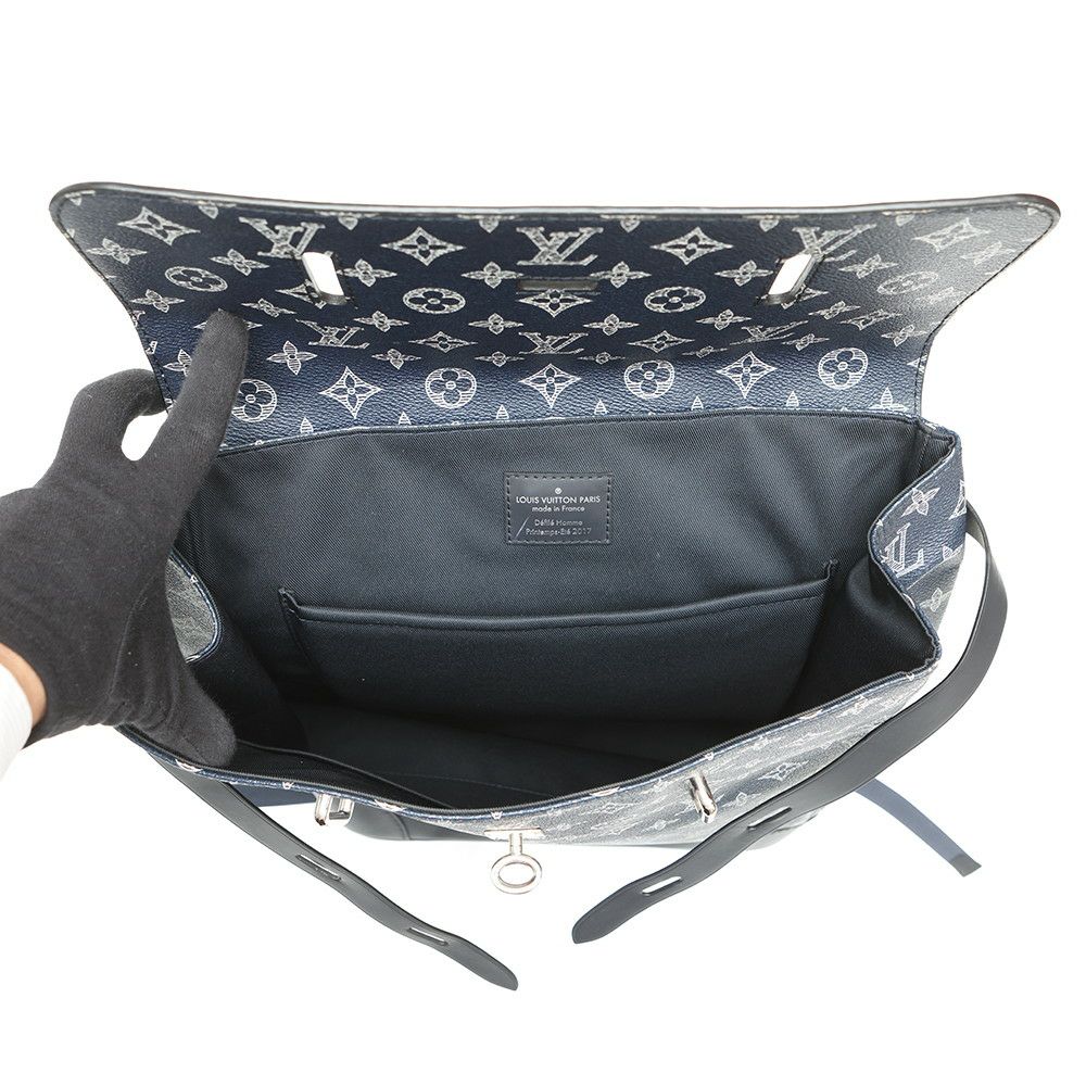 ルイヴィトン リュック モノグラム・サバンナ スティーマー バックパック M54126 LOUIS VUITTON ネイビー