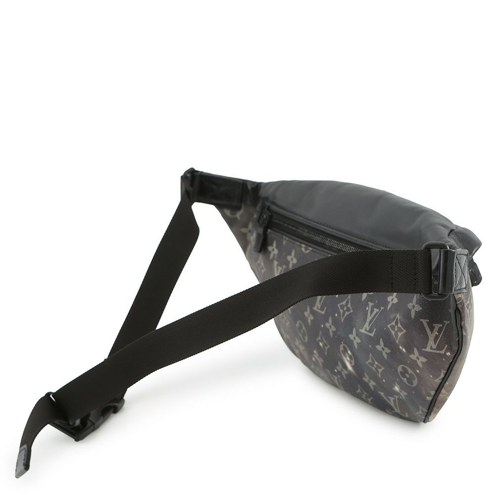 ルイヴィトン ボディバッグ モノグラム・ギャラクシー ディスカバリー・バムバッグ M44444 ウエストバッグ 黒 ブラック
