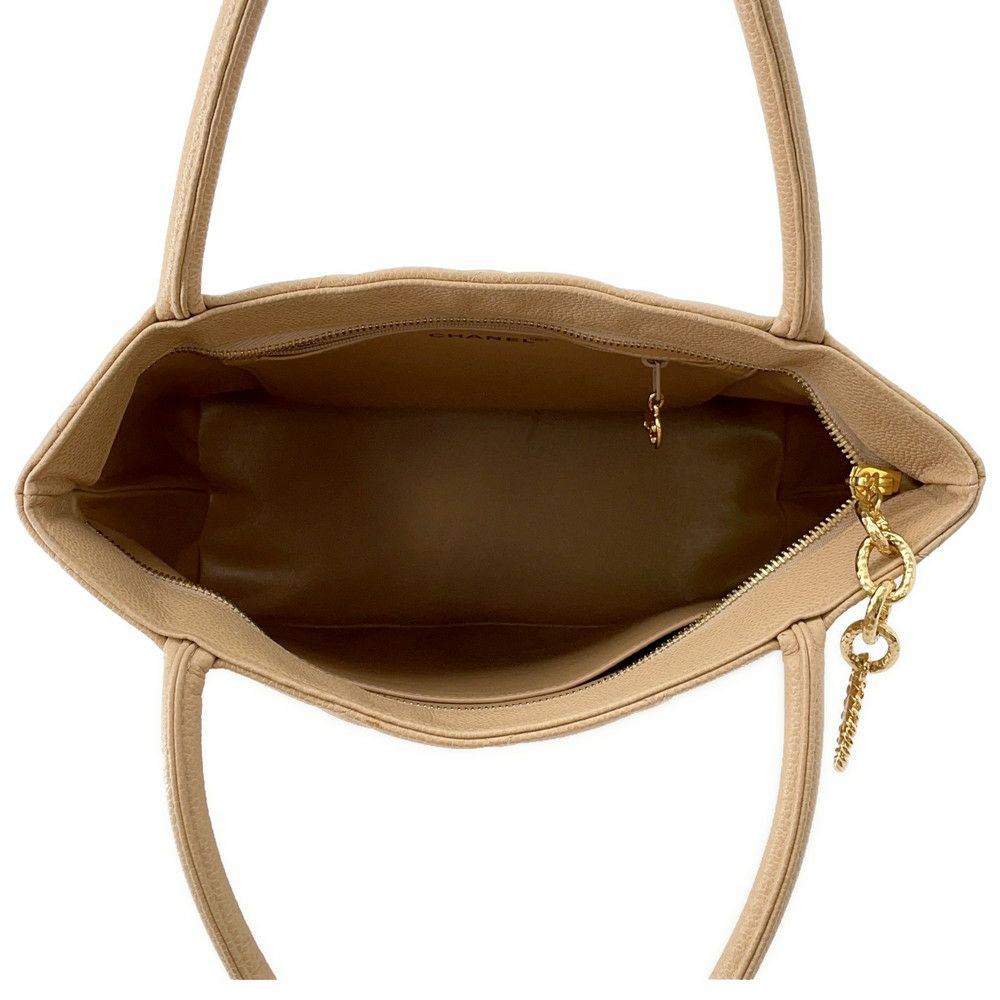 シャネル トートバッグ 復刻トート ココマーク マトラッセ キャビアスキン A01804 CHANEL