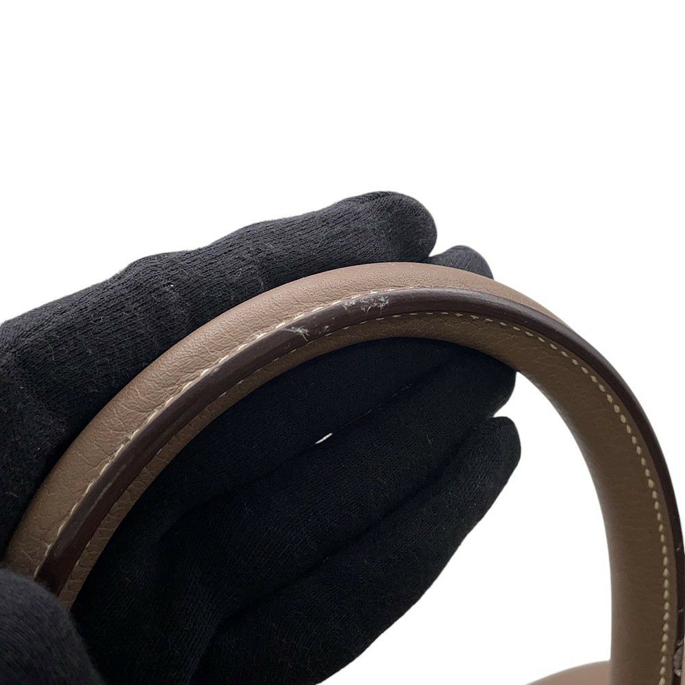 エルメス ハンドバッグ バーキン50 エトゥープ/シルバー金具 トリヨンクレマンス □I刻印 HERMES バッグ