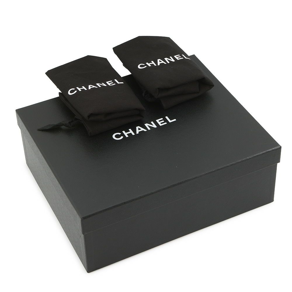 シャネル ショートブーツ ココマーク パテント レザー レディースサイズ37 1/2C G34203 CHANEL 靴 黒