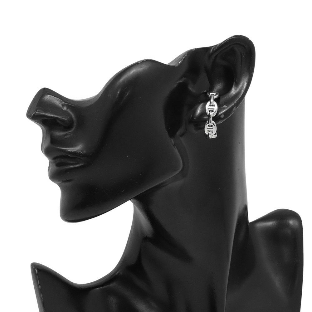 エルメス ピアス シェーヌダンクル アンシェネ TPM SV925シルバー HERMES スタッド ジュエリー