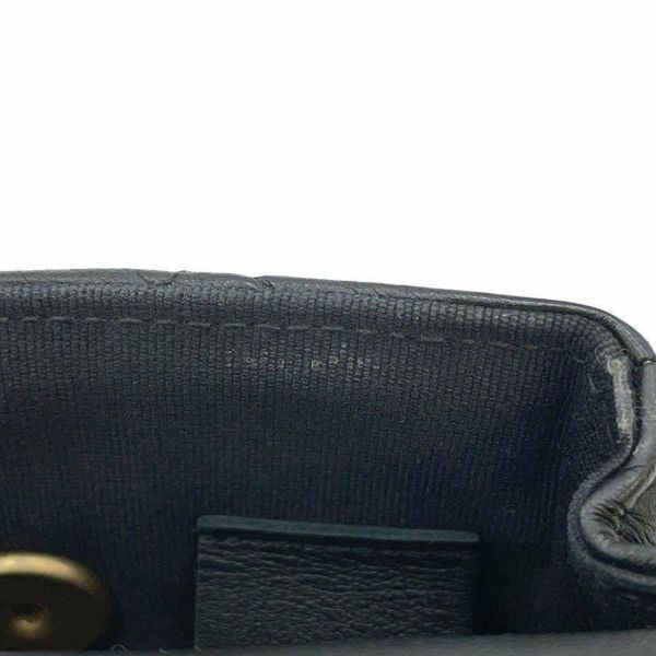 シャネル チェーンウォレット マトラッセ ココマーク ミニ ラムスキン AP2271 CHANEL 黒 ミニバッグ 財布