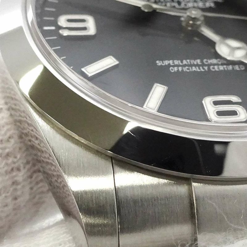 ロレックス エクスプローラー1 ランダムシリアル ルーレット 224270 ROLEX 腕時計 黒文字盤