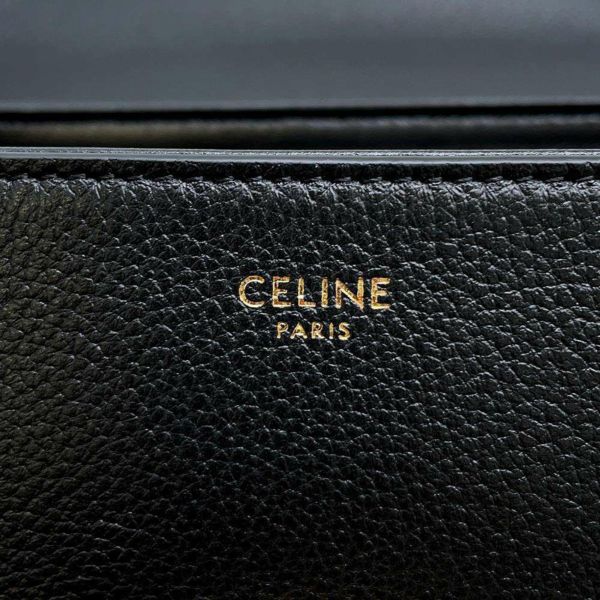 セリーヌ ハンドバッグ ティーン ニノ 118113FXK.38NO CELINE 2wayショルダーバッグ 黒