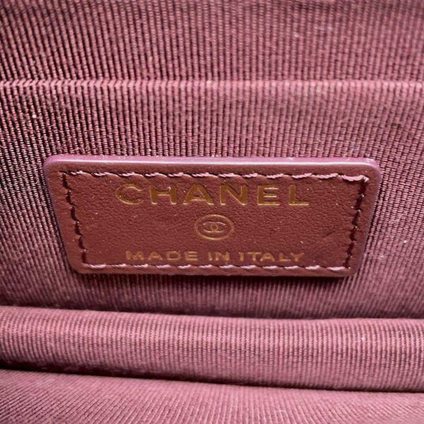 シャネル チェーンウォレット ココマーク マトラッセ キャビアスキン AP1649 CHANEL 財布 黒