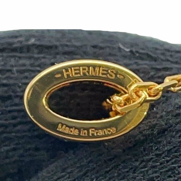 エルメス ネックレス ミニ・ポップアッシュ ローズドラジェ/ゴールド金具 HERMES アクセサリー