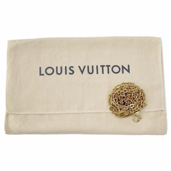 ルイヴィトン チェーンショルダーバッグ ポルトフォイユ・ドーフィーヌ モノグラム・リバース M68746 LOUIS VUITTON 黒