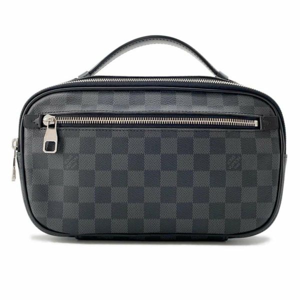 ルイヴィトン ボディバッグ ダミエ・グラフィット アンブレール N41289 LOUIS VUITTON メンズ 黒