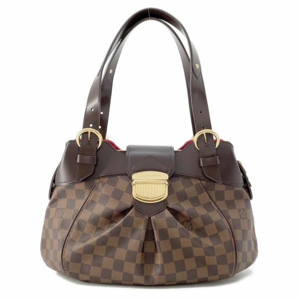 ルイヴィトン ショルダーバッグ ダミエ・エベヌ システィナPM N41542 LOUIS VUITTON バッグ ヴィトン ２WAY