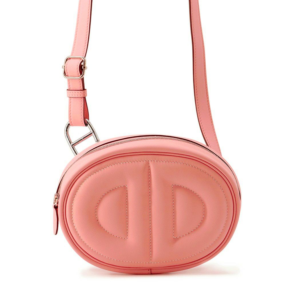 エルメス ウエストバッグ イン・ザ・ループ ヴェルソ ローズエテ/テールバテュー/シルバー金具 スイフト W刻印