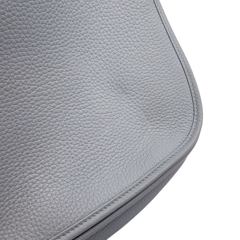 エルメス ショルダーバッグ エブリン3 PM ブルーグラシエ/シルバー金具 トリヨンクレマンス W刻印