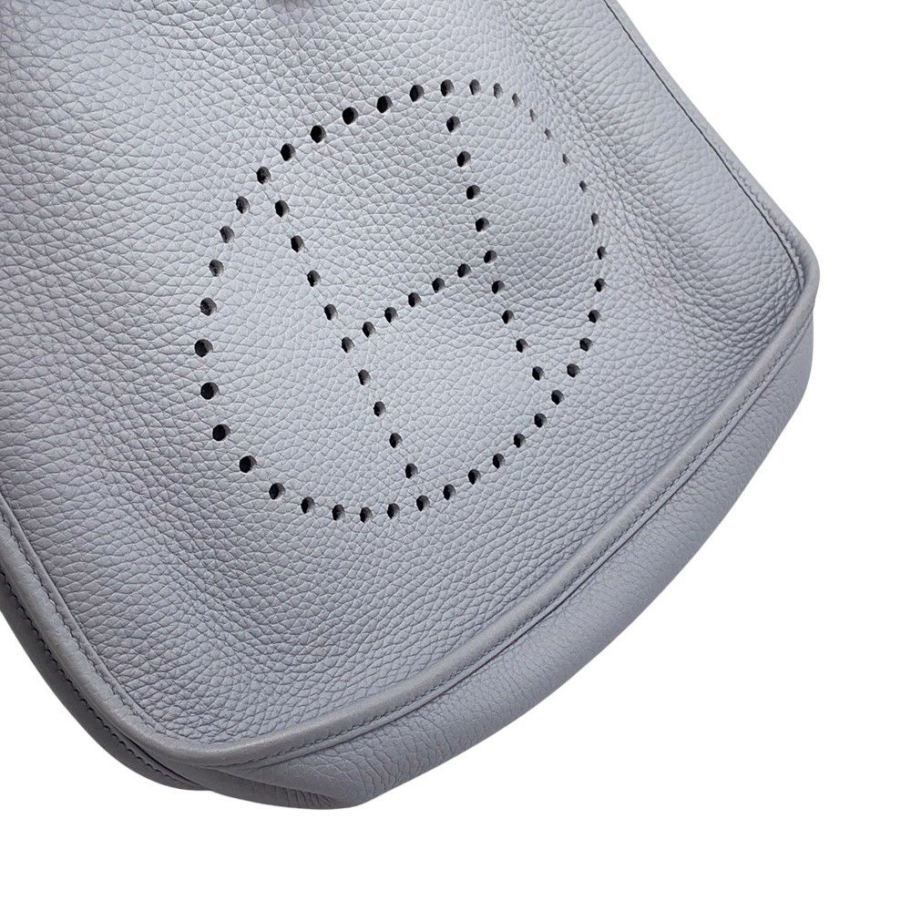 エルメス ショルダーバッグ エブリン3 PM ブルーグラシエ/シルバー金具 トリヨンクレマンス W刻印