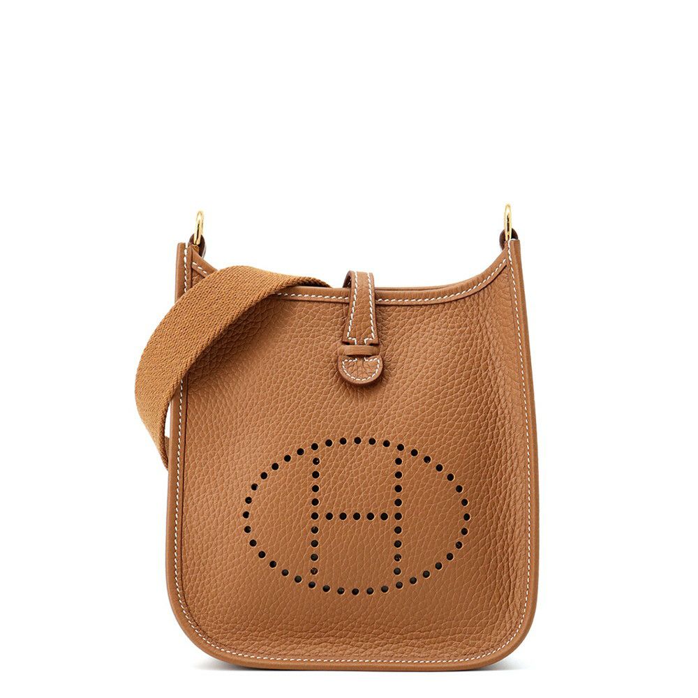 エルメス エブリンTPM 111cm アマゾン ゴールド/ゴールド金具 トリヨンクレマンス W刻印