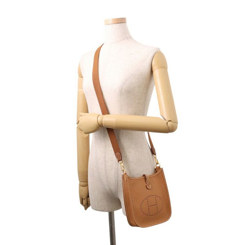 エルメス エブリンTPM 111cm アマゾン ゴールド/ゴールド金具 トリヨンクレマンス W刻印