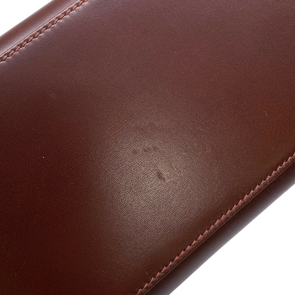 エルメス ハンドバッグ ケリー28 外縫い ノワゼット/シルバー金具 ボックスカーフ □D刻印 2wayショルダー