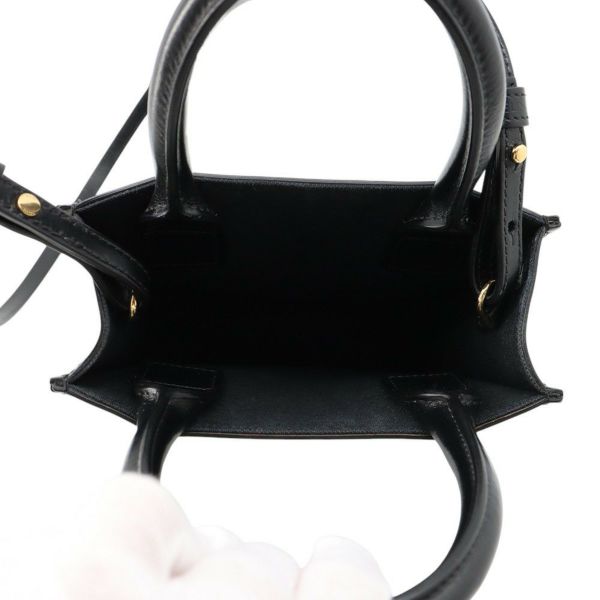 セリーヌ ハンドバッグ ロゴ バーティカルカバ ミニ 193302 CELINE 2way 黒