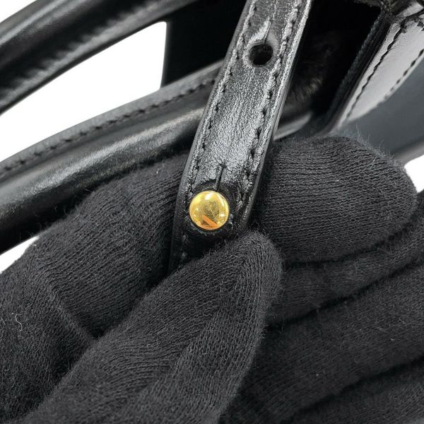 セリーヌ ハンドバッグ ロゴ バーティカルカバ ミニ 193302 CELINE 2way 黒