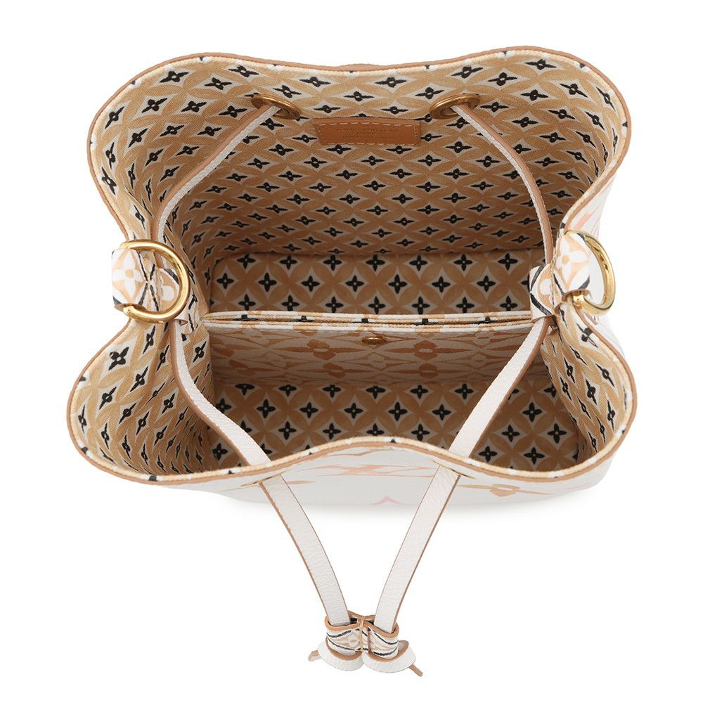 ルイヴィトン ハンドバッグ モノグラム・ジャイアント バイ・ザ・プール ネオノエ BB M22985 バッグ 2way ショルダーバッグ 白