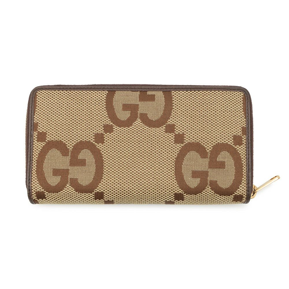 グッチ 長財布 ジャンボGGキャンバス 699316 GUCCI 財布 ラウンドファスナー