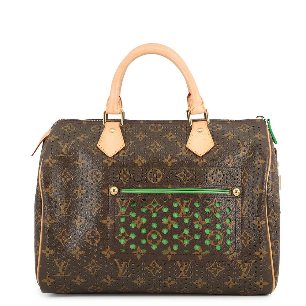 ルイヴィトン ハンドバッグ モノグラム・ペルフォ スピーディ30 M95181 LOUIS VUITTON