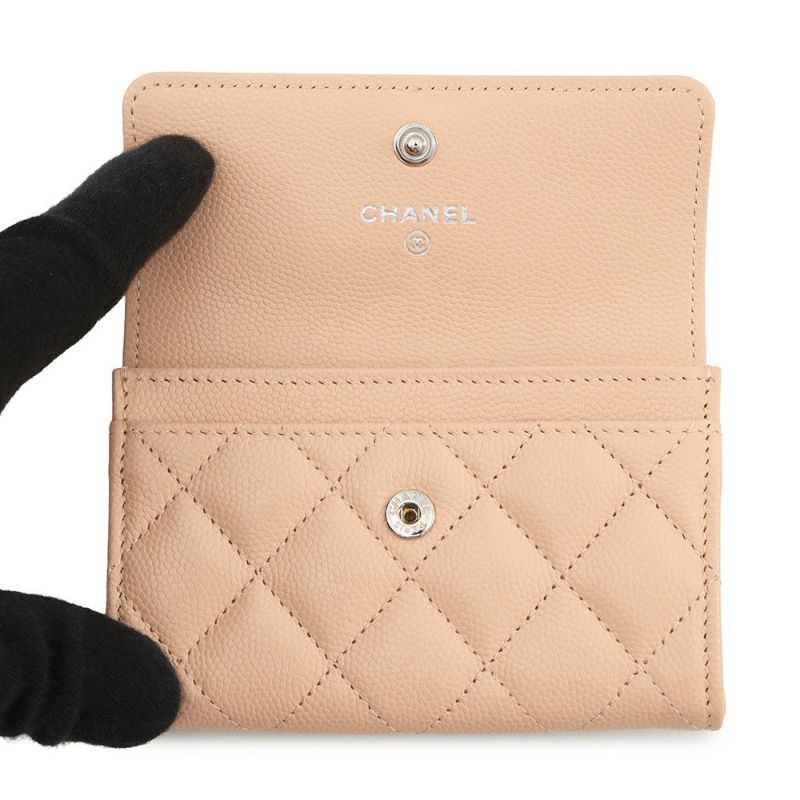 シャネル カードケース マトラッセ ココマーク キャビアスキン AP4333 CHANEL 名刺入れ