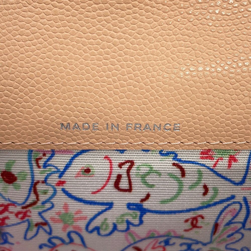 シャネル カードケース マトラッセ ココマーク キャビアスキン AP4333 CHANEL 名刺入れ