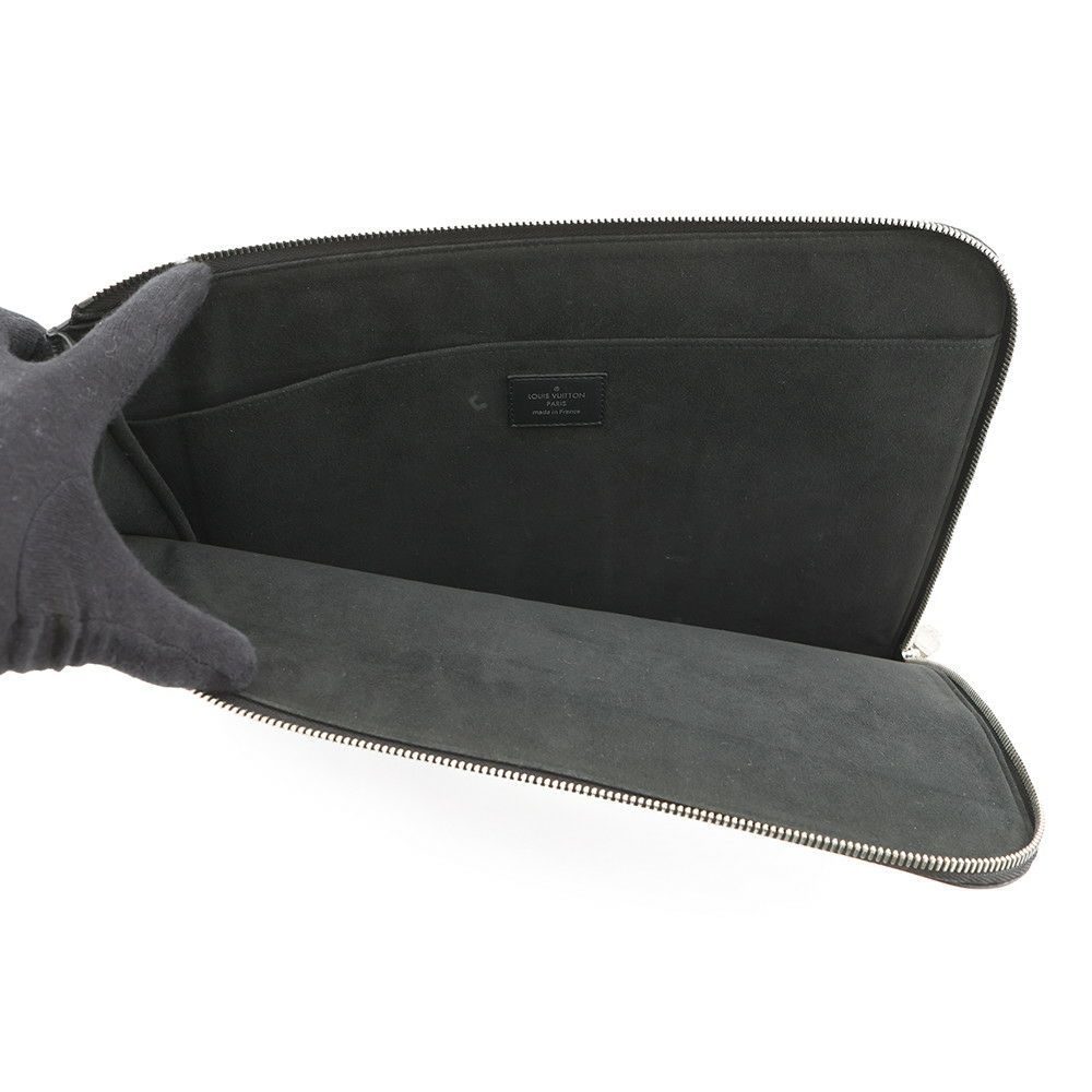 ルイヴィトン クラッチバッグ エピ/シュプリーム ポシェット・ジュール GM M67754 ヴィトン Supreme 限定 ブラック 黒