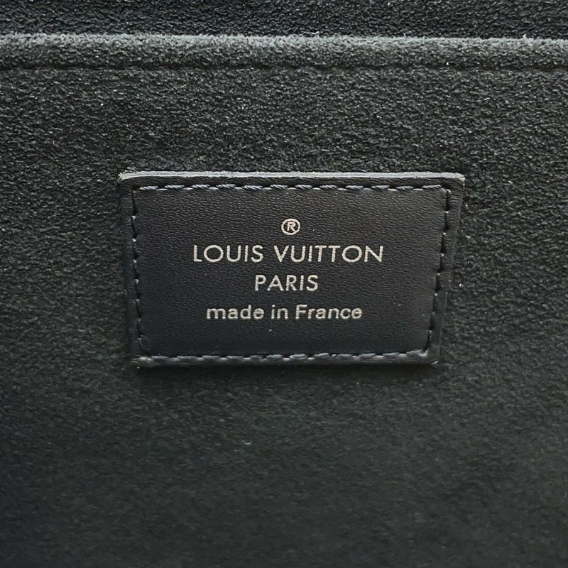 ルイヴィトン クラッチバッグ エピ/シュプリーム ポシェット・ジュール GM M67754 ヴィトン Supreme 限定 ブラック 黒