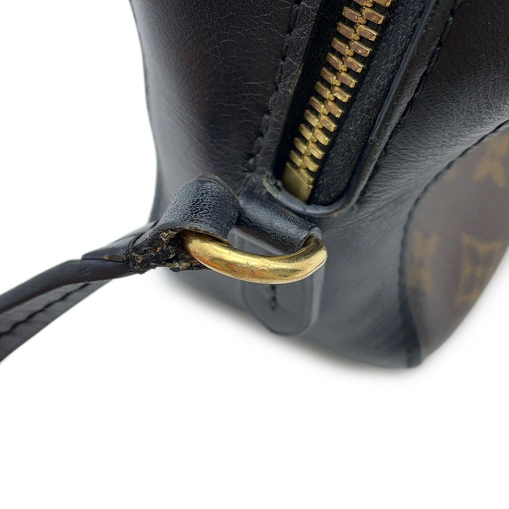 ルイヴィトン ショルダーバッグ モノグラム サントンジュ M43555 LOUIS VUITTON タッセル ブラック 黒