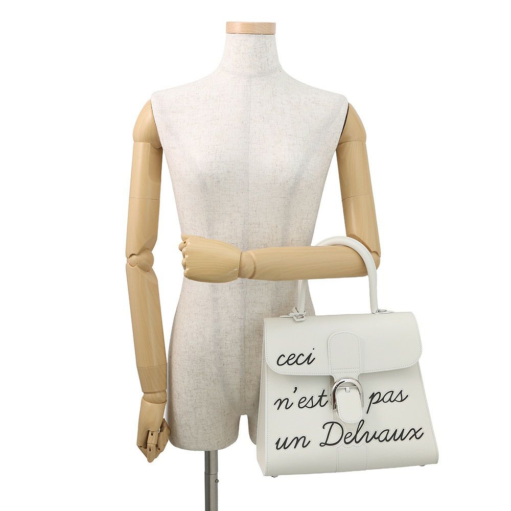 デルボー ハンドバッグ ルーモアMM レザー AA0558AAM0ADCPA Delvaux 2way 白