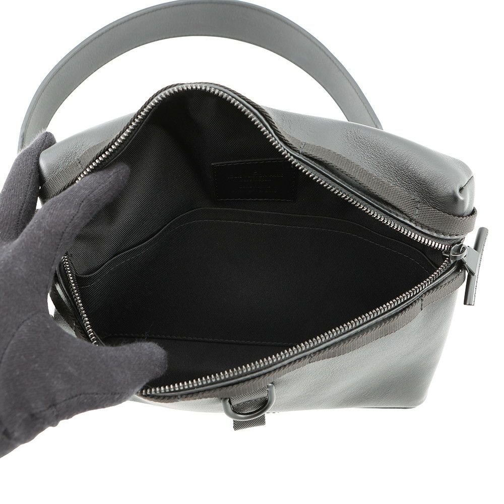 ルイヴィトン ショルダーバッグ ダーク・アンフィニティ メッセンジャー PM M52176 LOUIS VUITTON 黒 ブラック