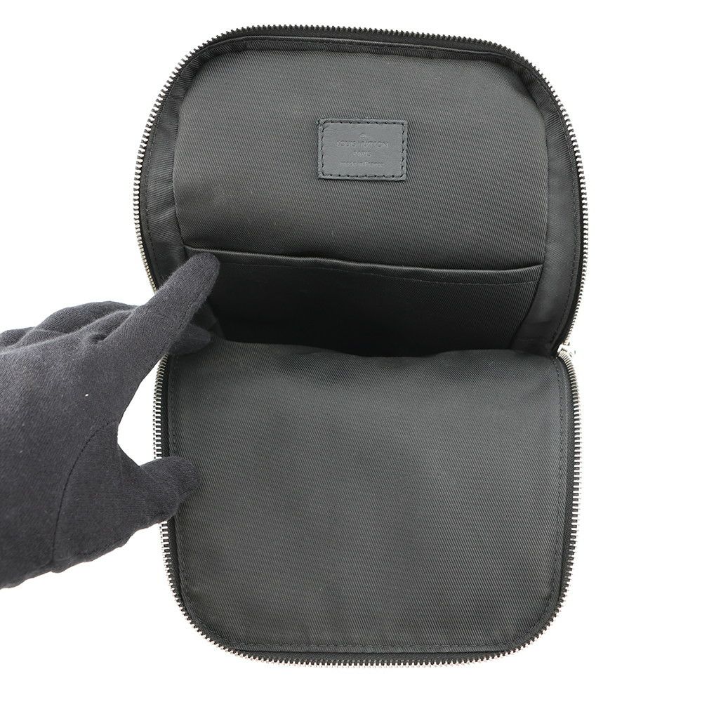 ルイヴィトン ボディバッグ ダミエ・アンフィニ アヴェニュー・スリングバッグ N41720 LOUIS VUITTON 黒 ブラック