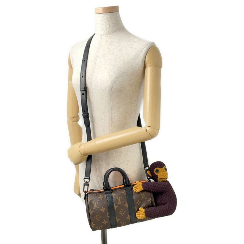 ルイヴィトン ハンドバッグ モノグラム キーポル XS M80118 ヴィトン バッグ 2way ショルダー LVフレンド 猿 ヴァージルアブロー