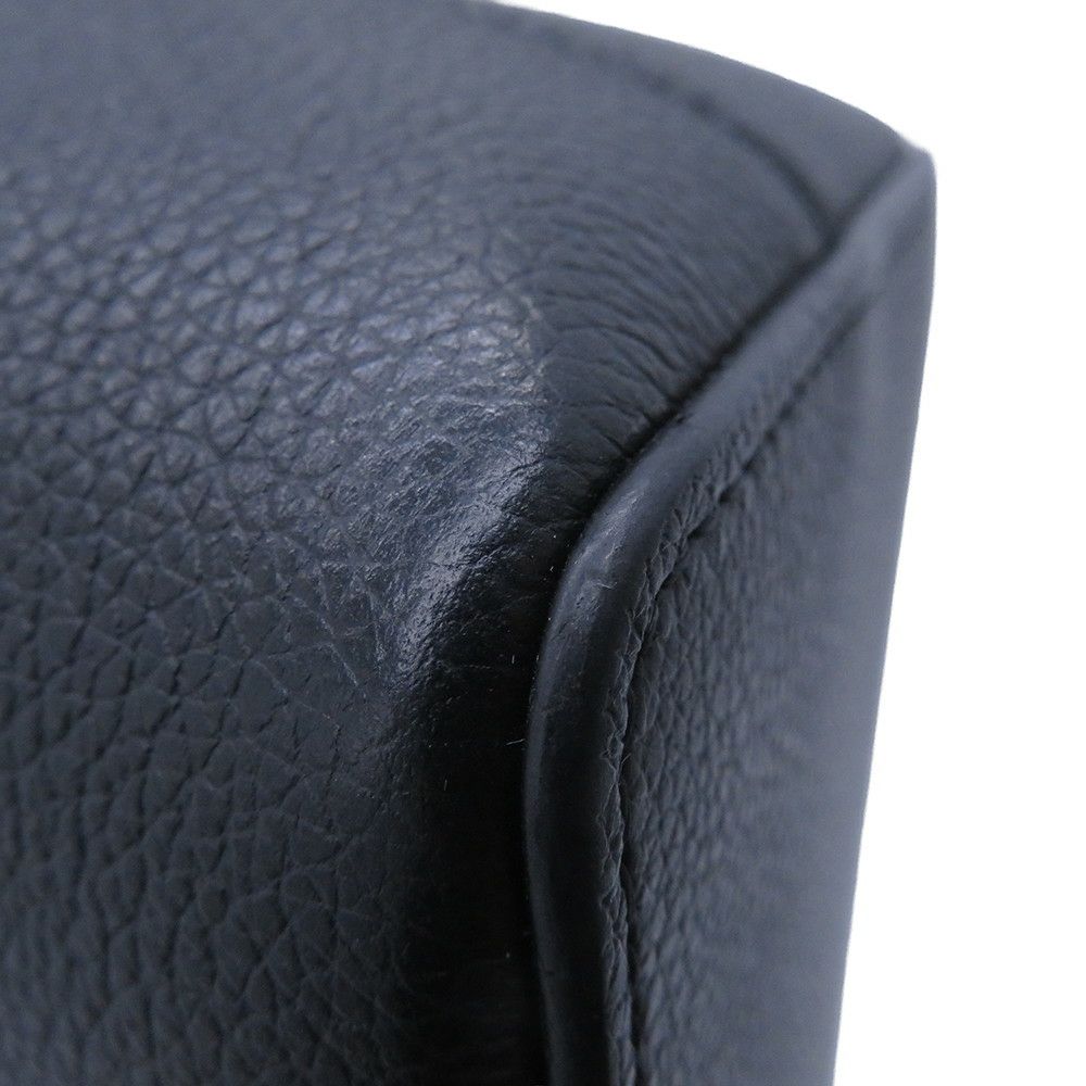 ルイヴィトン ショルダーバッグ カーフレザー ナノ ロックミー バケット M68709 LOUIS VUITTON ヴィトン バッグ 黒 ブラック