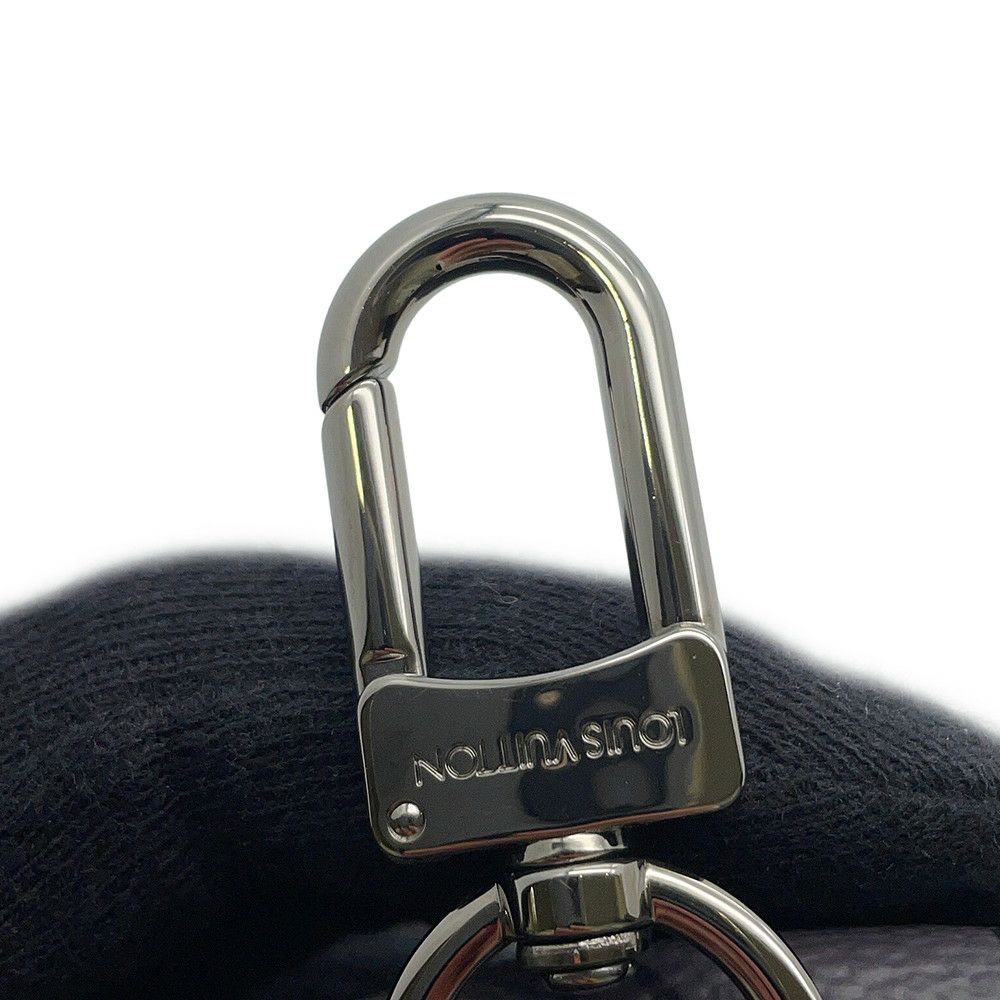 ルイヴィトン バッグチャーム モノグラム・エクリプス ポルト クレ・スクエアード MP3224 NIGOコラボ ブラック 黒