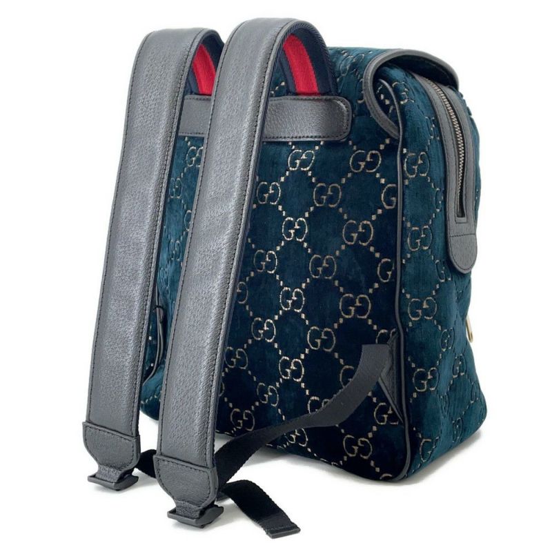 グッチ バックパック GGベルベット スモールバックパック 574942 GUCCI リュックサック