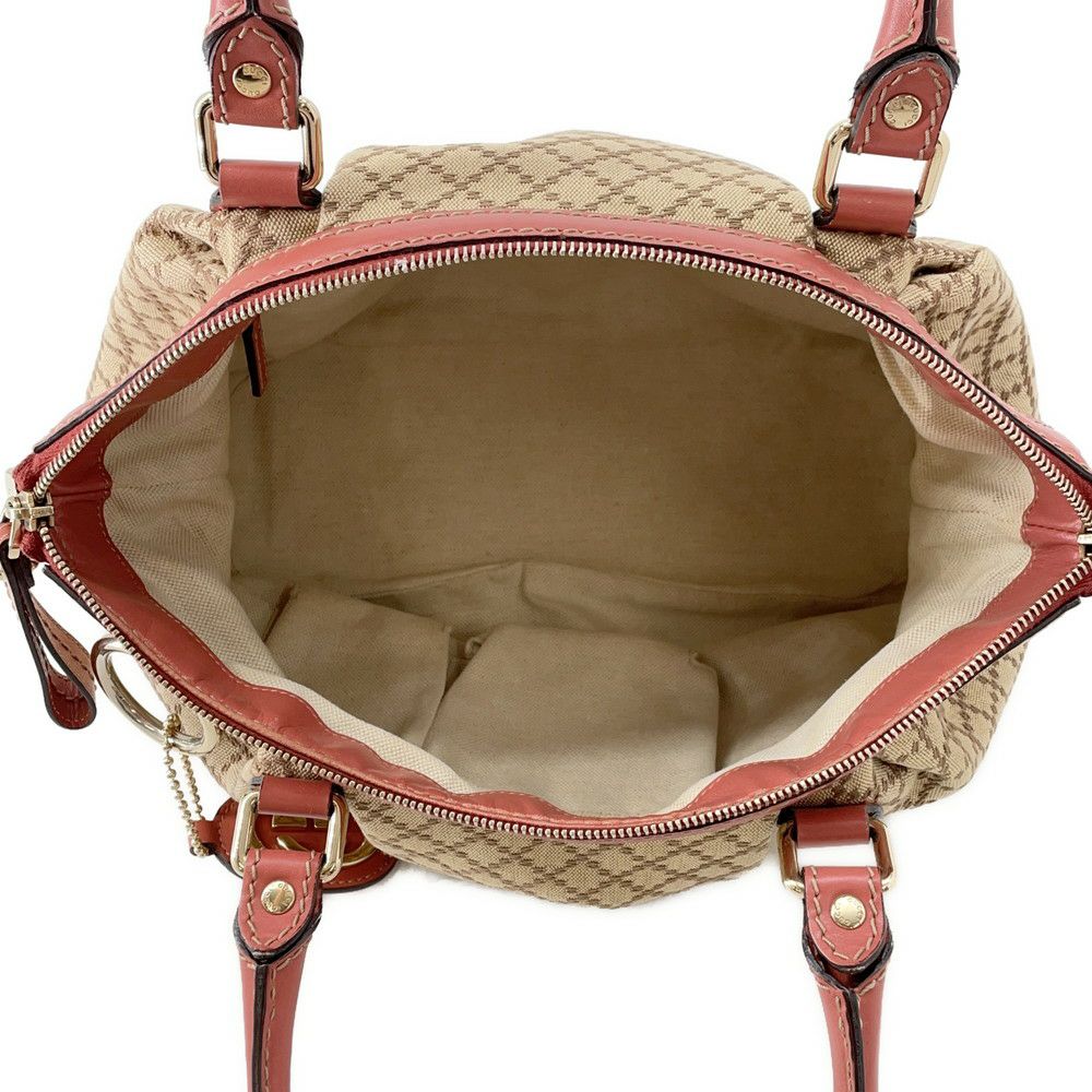 グッチ ハンドバッグ ディアマンテ スーキー キャンバス/レザー 247902 GUCCI バッグ 2wayショルダーバッグ