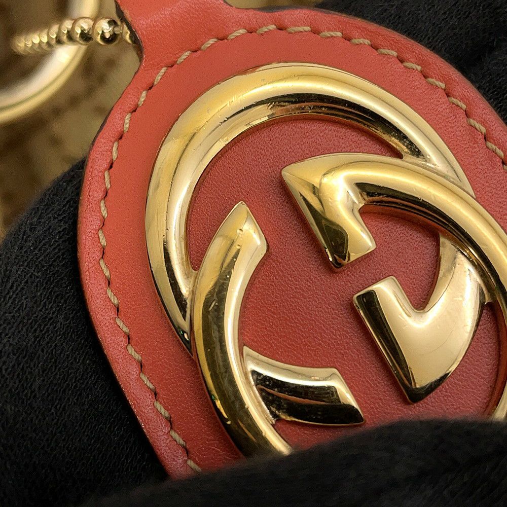 グッチ ハンドバッグ ディアマンテ スーキー キャンバス/レザー 247902 GUCCI バッグ 2wayショルダーバッグ