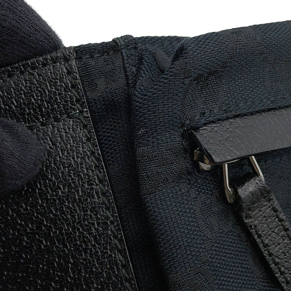 グッチ ボディバッグ シェリーライン GGキャンバス 285566 GUCCI バッグ ウエストバッグ ウエストボーチ 黒