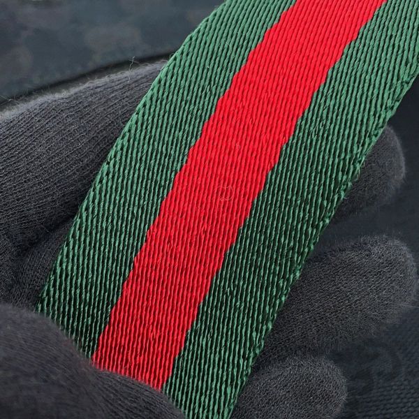 グッチ ボディバッグ シェリーライン GGキャンバス 285566 GUCCI バッグ ウエストバッグ ウエストボーチ 黒