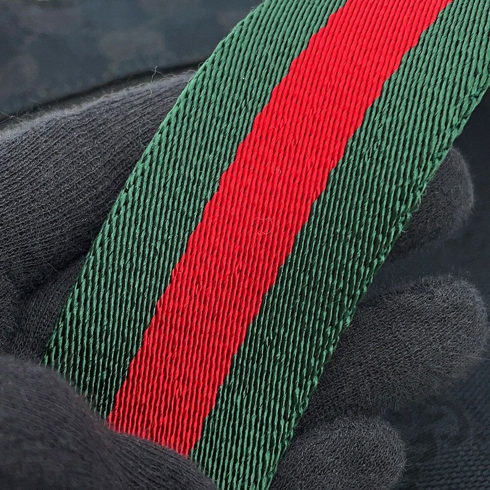 グッチ ボディバッグ シェリーライン GGキャンバス 285566 GUCCI バッグ ウエストバッグ ウエストボーチ 黒