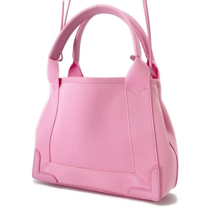 バレンシアガ ハンドバッグ ネイビーカバス XS 390346 ポーチ付 BALENCIAGA 2wayショルダーバッグ